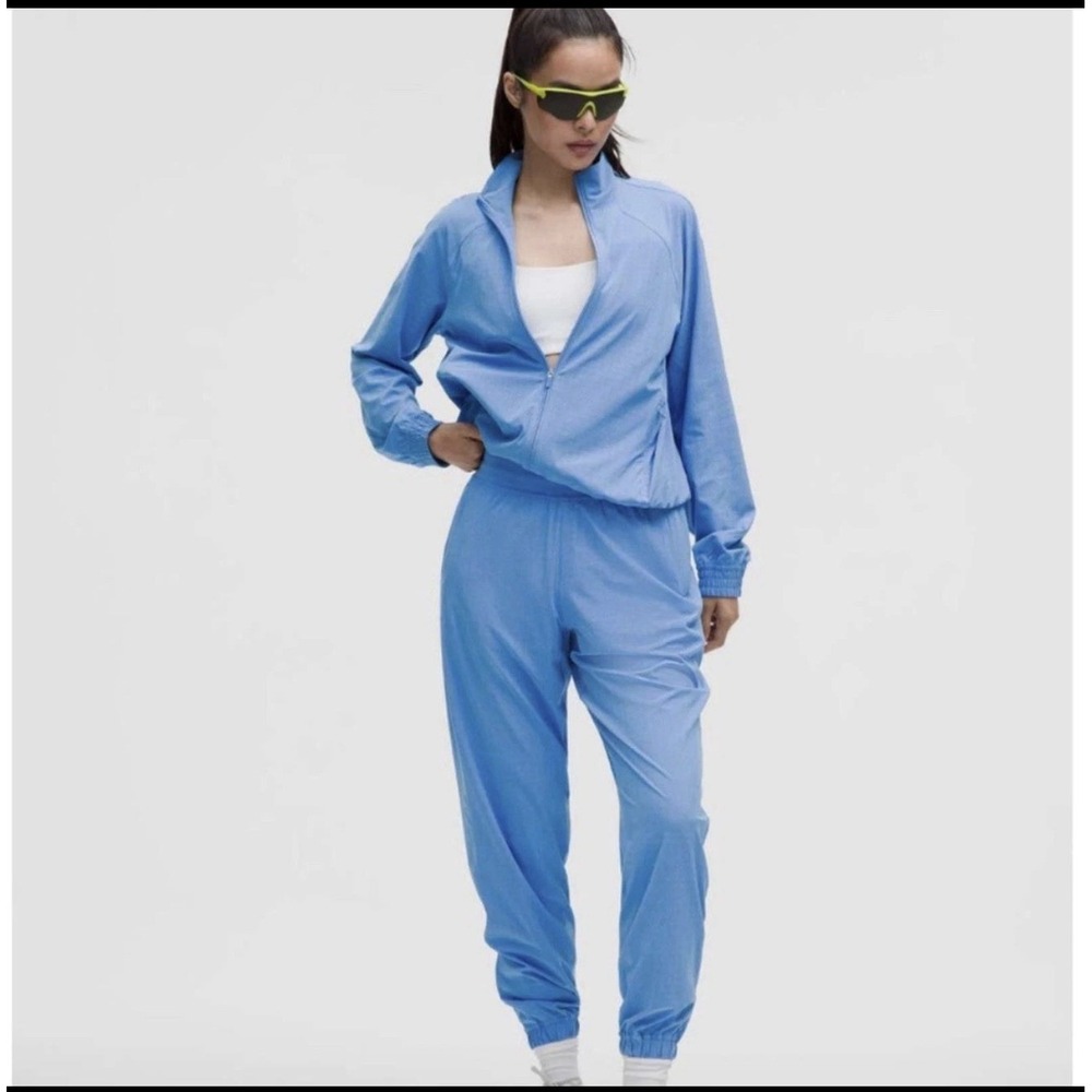 Lululemon Adapted State Perforated High-Rise Jogger Pool, Size 4 - LW5HADS